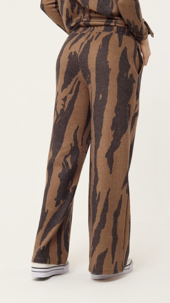 Pantalón lanilla print - Imagen 3